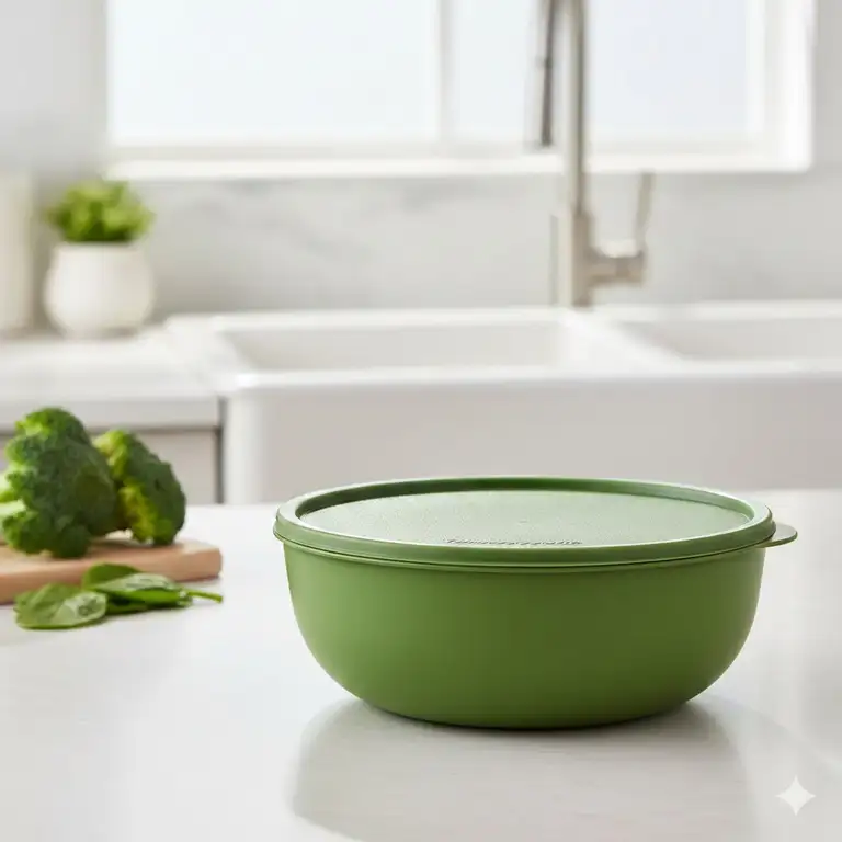7 Best tupperware green bowl with lid Options for 2026 Freshness