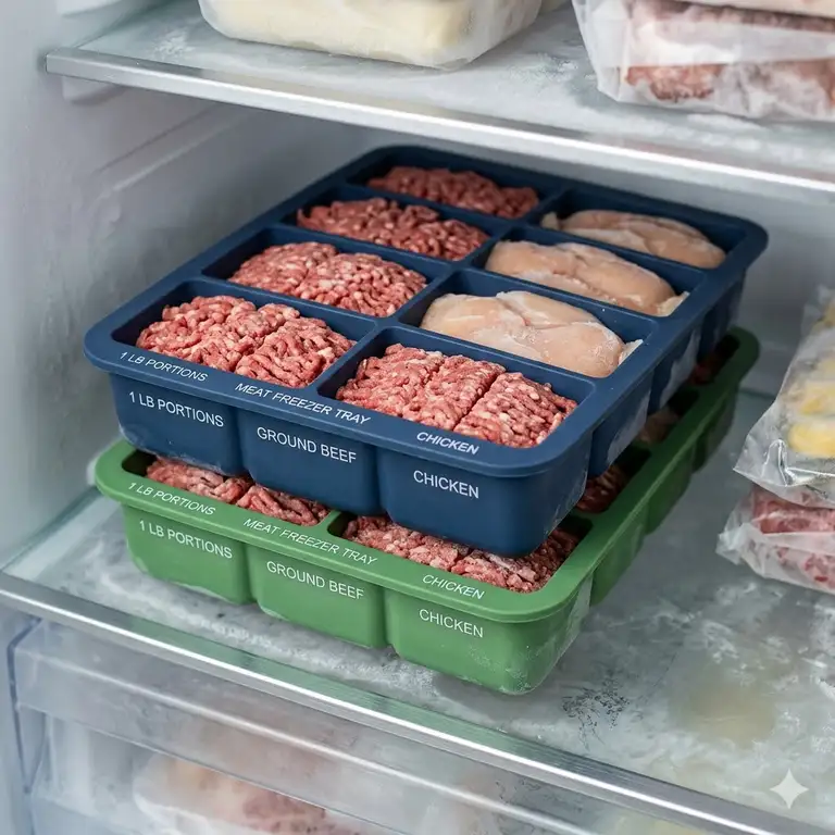 7 Best freezer trays for meat to Save You Tons of Time!