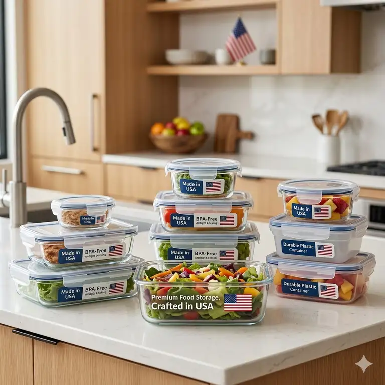 5 Best Food Containers Made in USA for 2026: Non-Toxic & Durable
